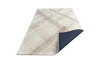 Tartan High Traffic Loop Hand Tufted Wool Rug Rust