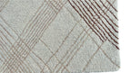 Tartan High Traffic Loop Hand Tufted Wool Rug Rust