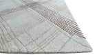 Tartan High Traffic Loop Hand Tufted Wool Rug Rust