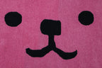 Teddy Kids Hand Tufted Wool Rug Pink