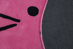 Teddy Kids Hand Tufted Wool Rug Pink