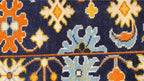 Texas Oriental Hand Knotted Wool Rug Navy Blue